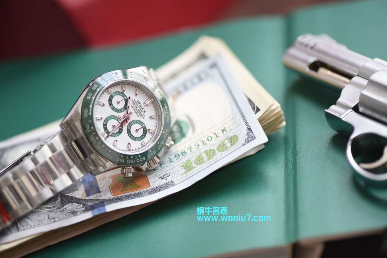   台湾厂劳力士迪通拿绿圈～最高品质 / R242