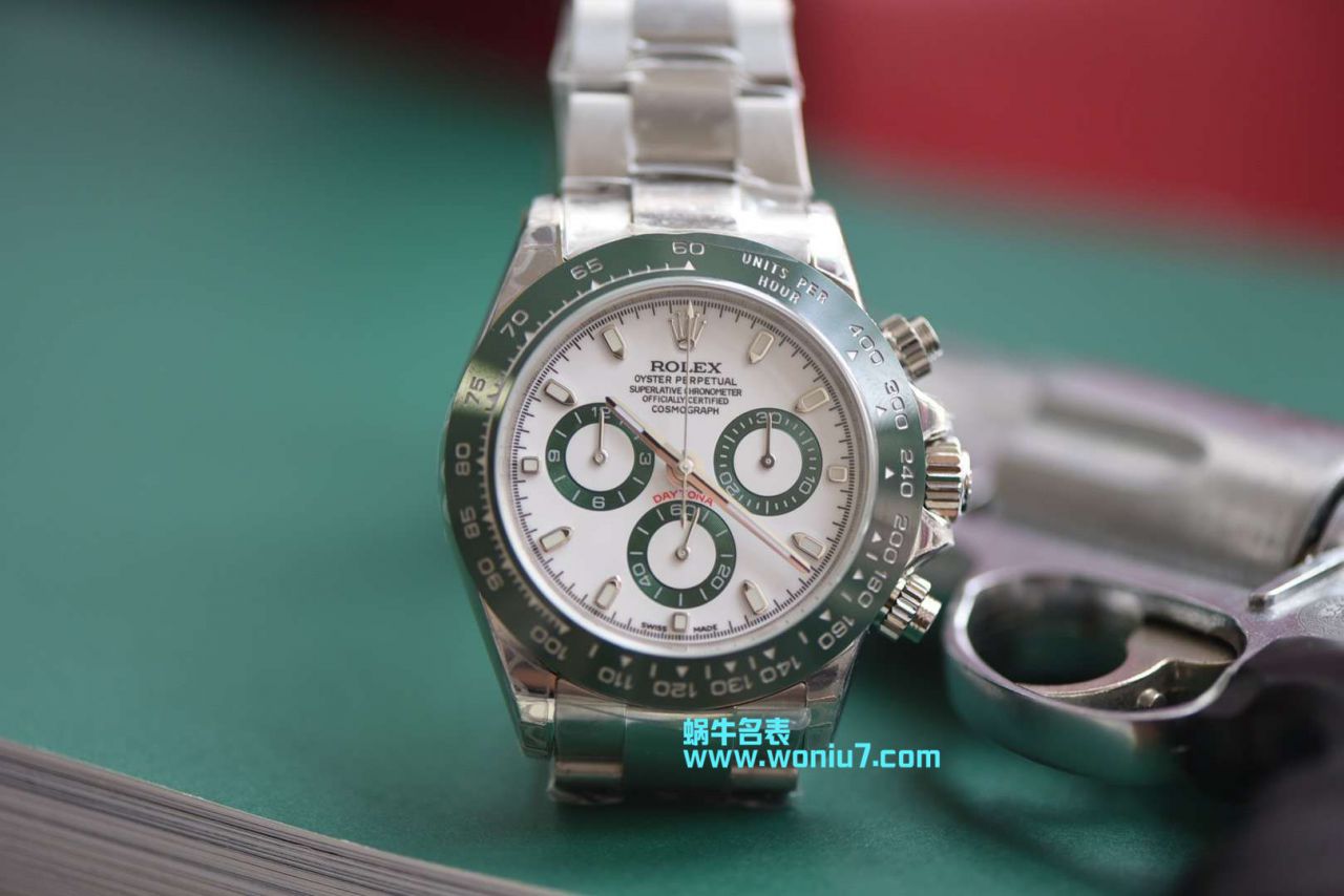   台湾厂劳力士迪通拿绿圈～最高品质 / R242