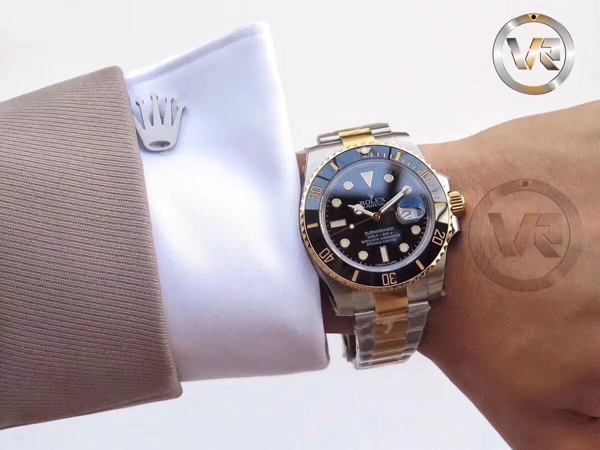   独家视频评测VR  劳力士潜航者型116612-LN-97203包间金黑水鬼 / R197