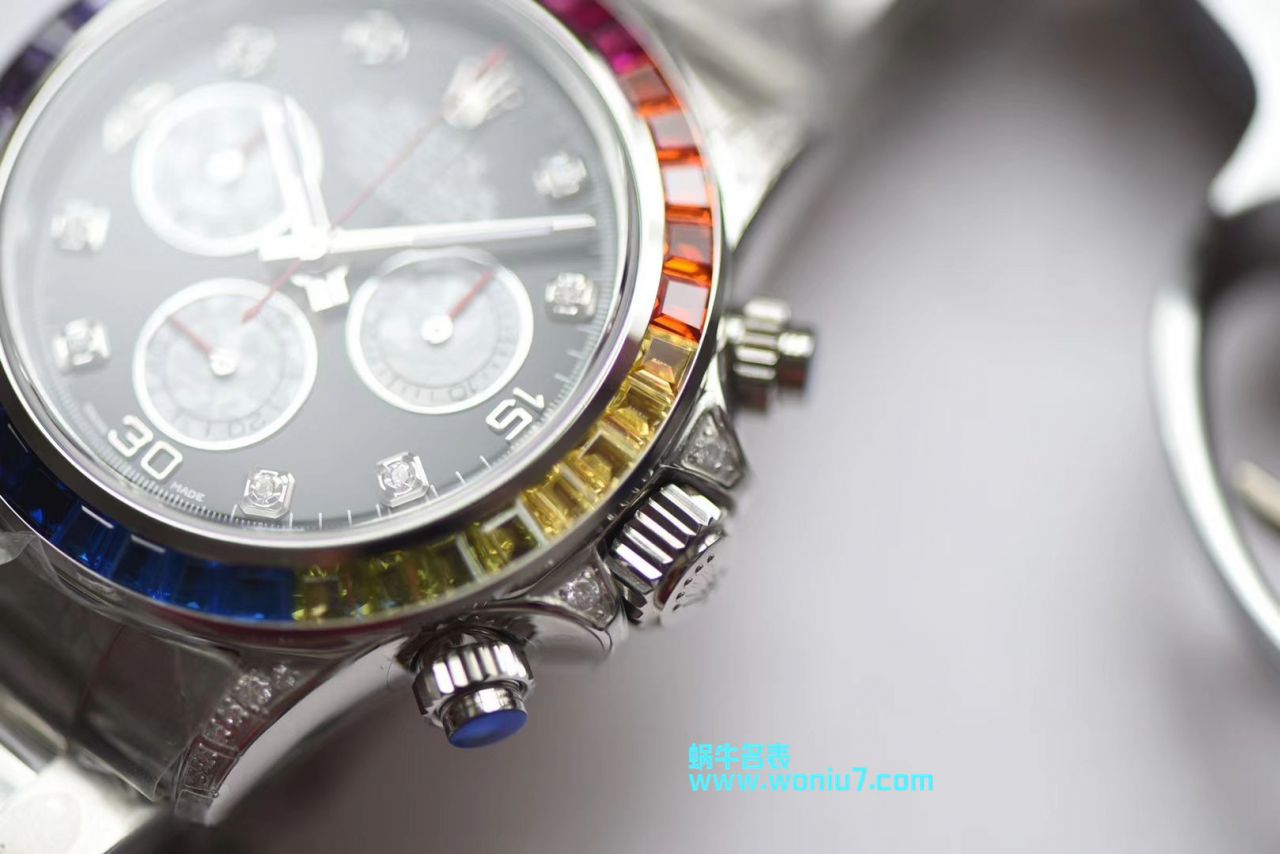   台湾厂劳力士宇宙计型彩虹迪通拿系列116599 RBOW机械腕表 / R033