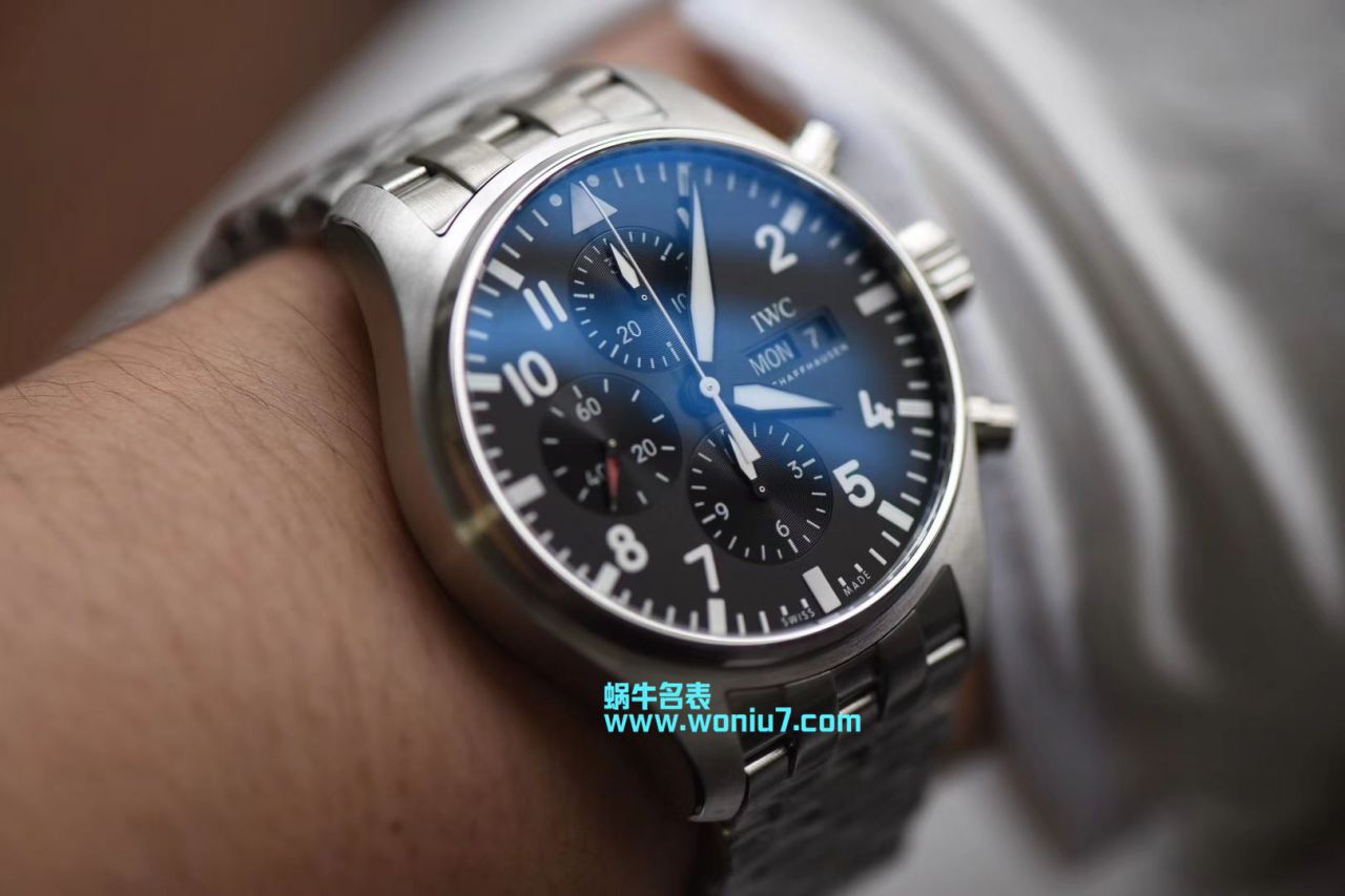   ZF厂万国CHRONOGRAPH飞行员系列IW377709自动机械腕表  / WG137