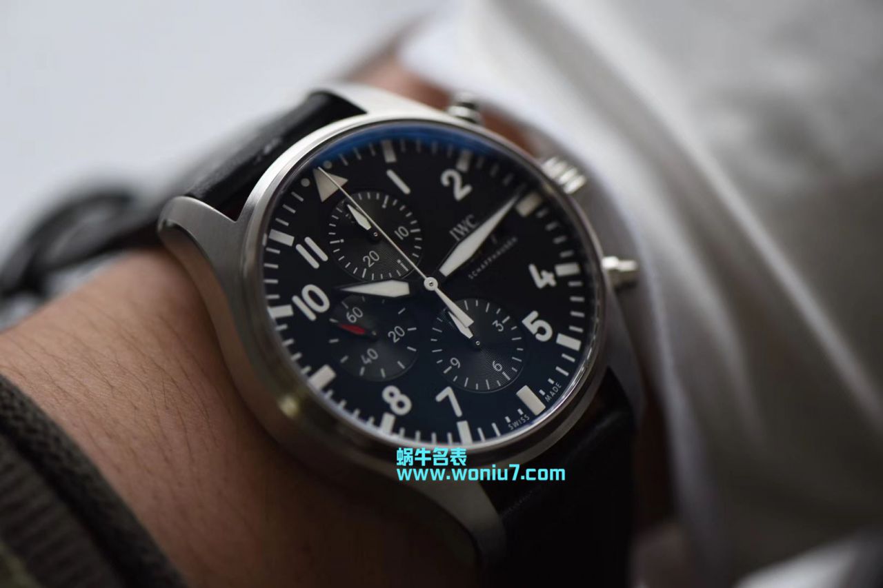   ZF厂万国CHRONOGRAPH飞行员系列IW377709自动机械腕表  / WG137