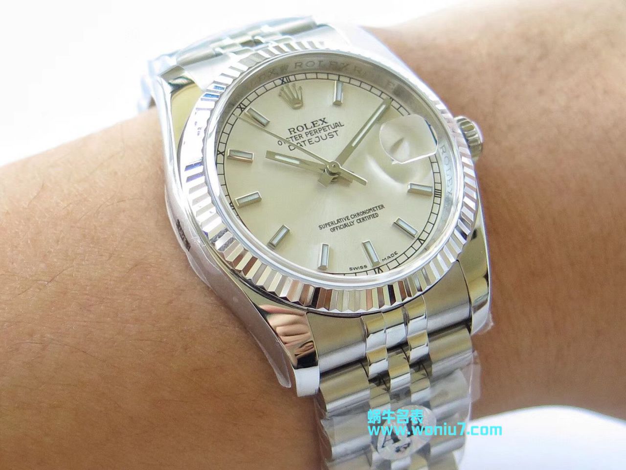   AR表  劳力士日志型36系列116200-72600蓝盘腕表 / RBD203