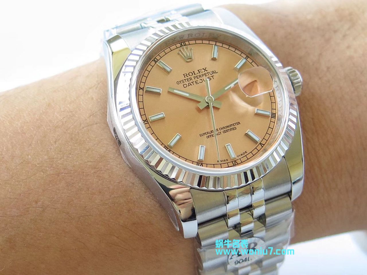   AR  劳力士日志型系列116200-72600蓝盘36毫米中性腕表男女均可戴 / R207