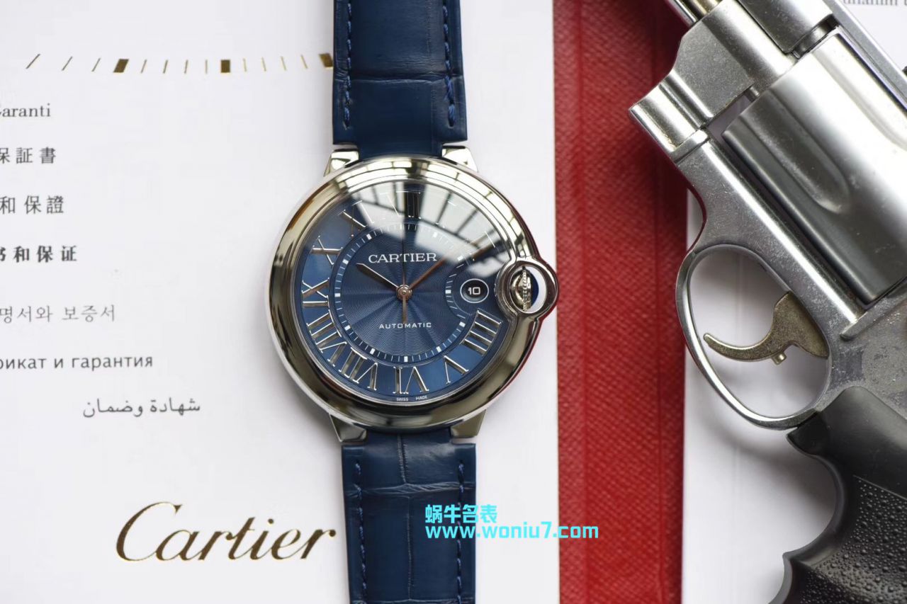   HBBV6  卡地亚蓝气球系列WSBB0025腕表男装42毫米 / K175