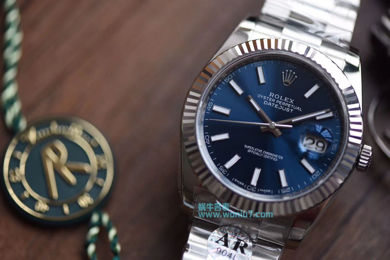   AR  劳力士日志型DATEJUST系列116334-72210蓝盘腕表904钢 / R252