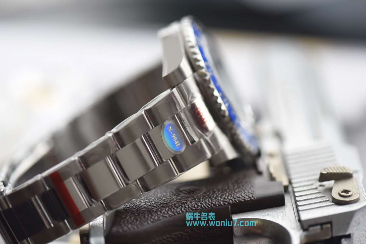   N厂N 厂V9版本904L精钢蓝黑圈劳力士格林尼治二代GMT116710BLNR-78200腕表 / R256