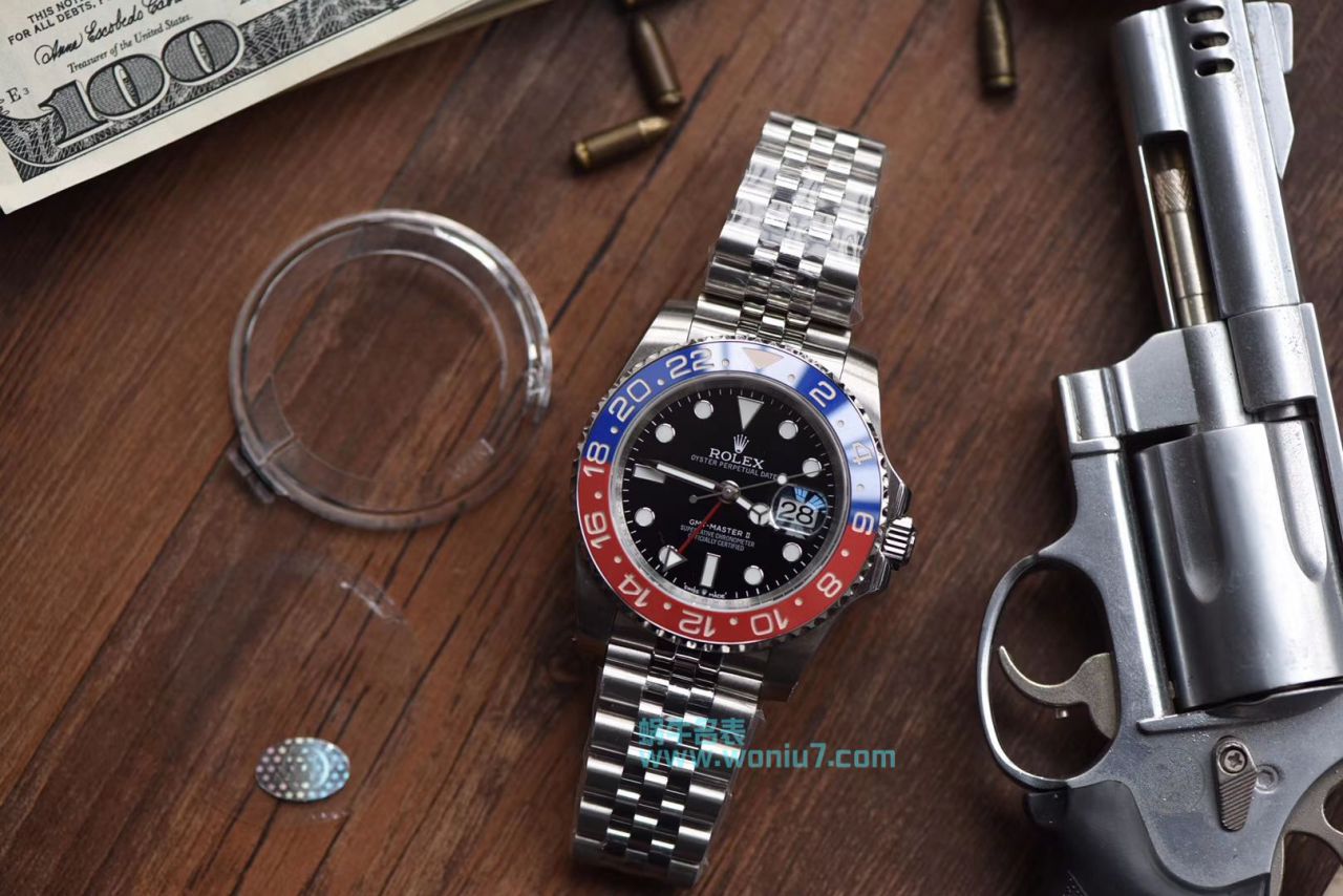   DJ  劳力士格林尼治型II系列126710BLRO-0001腕表可乐圈 / R261