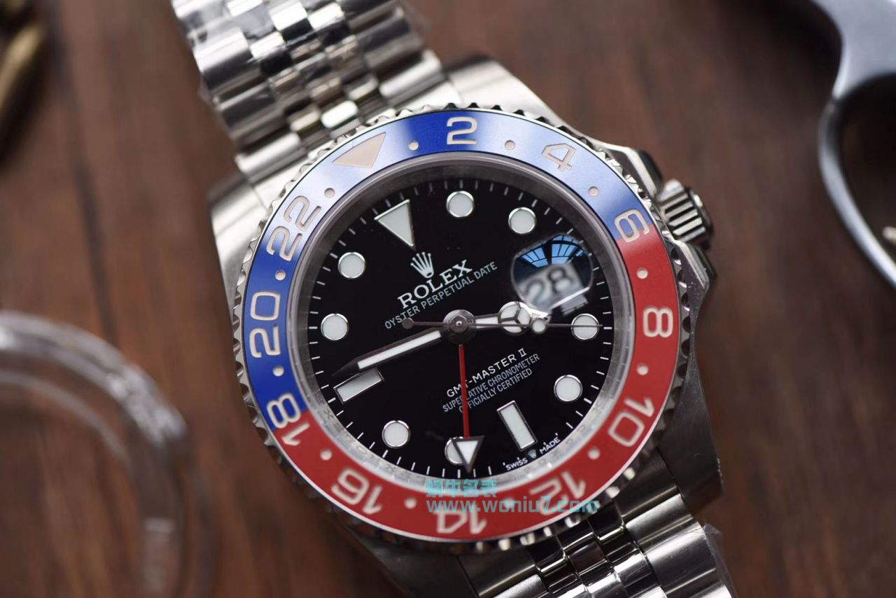   DJ  劳力士格林尼治型II系列126710BLRO-0001腕表可乐圈 / R261