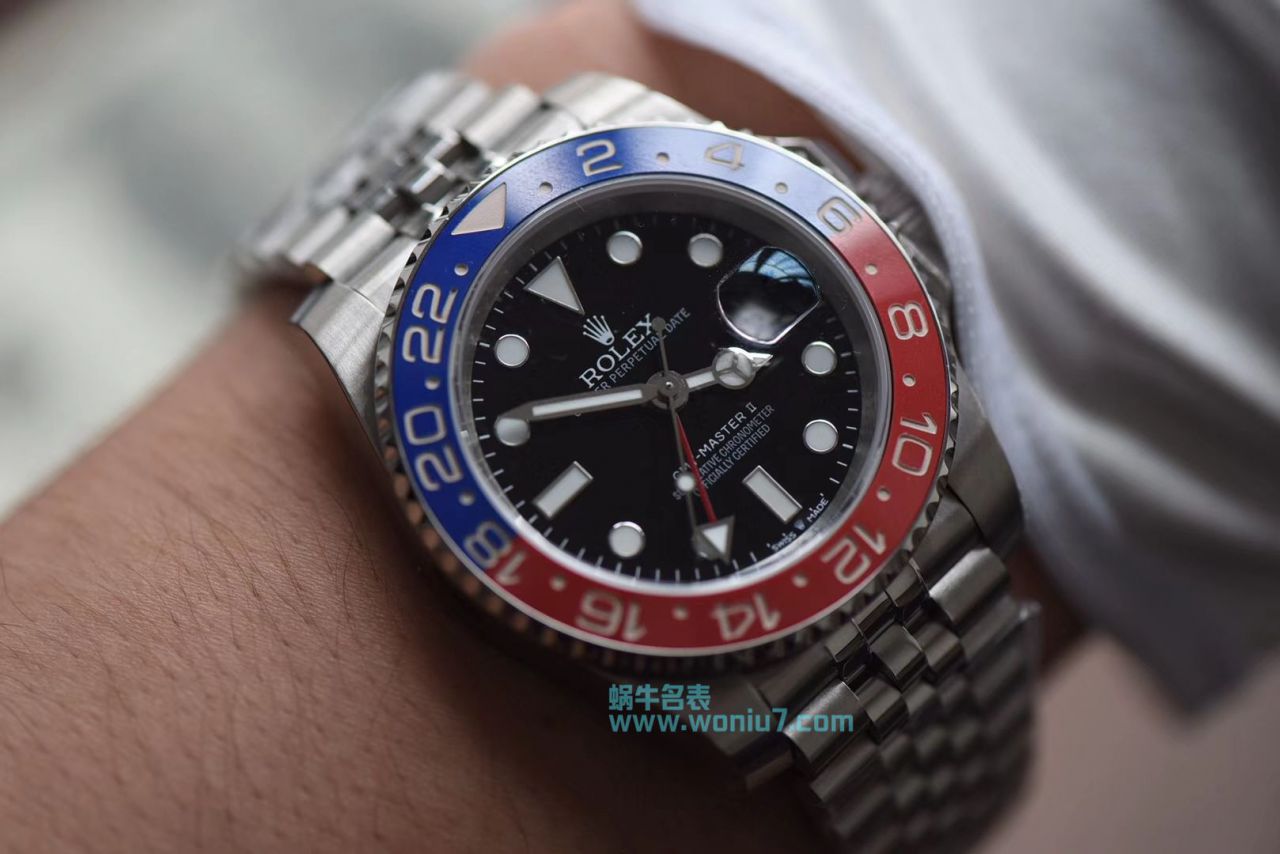   DJ  劳力士格林尼治型II系列126710BLRO-0001腕表可乐圈 / R261
