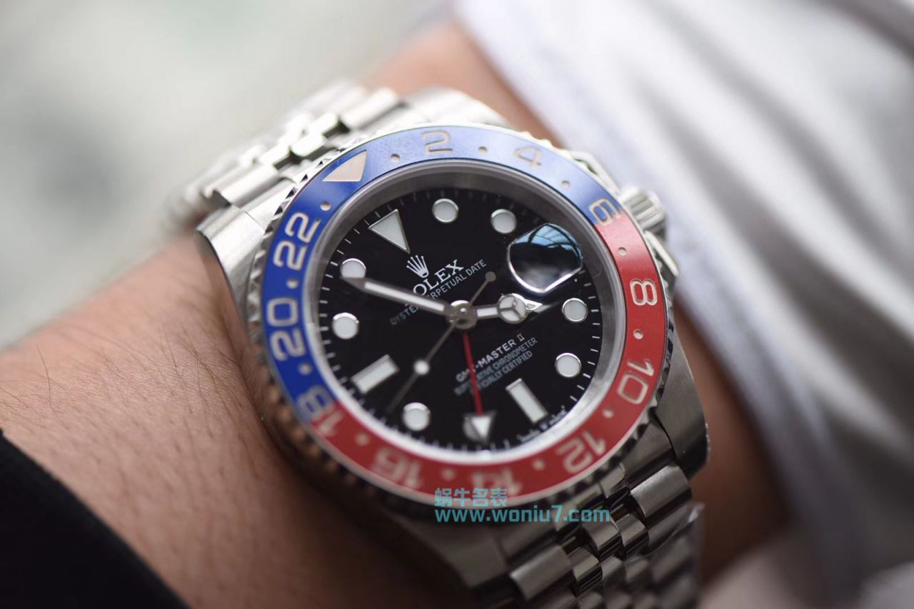   DJ  劳力士格林尼治型II系列126710BLRO-0001腕表可乐圈 / R261