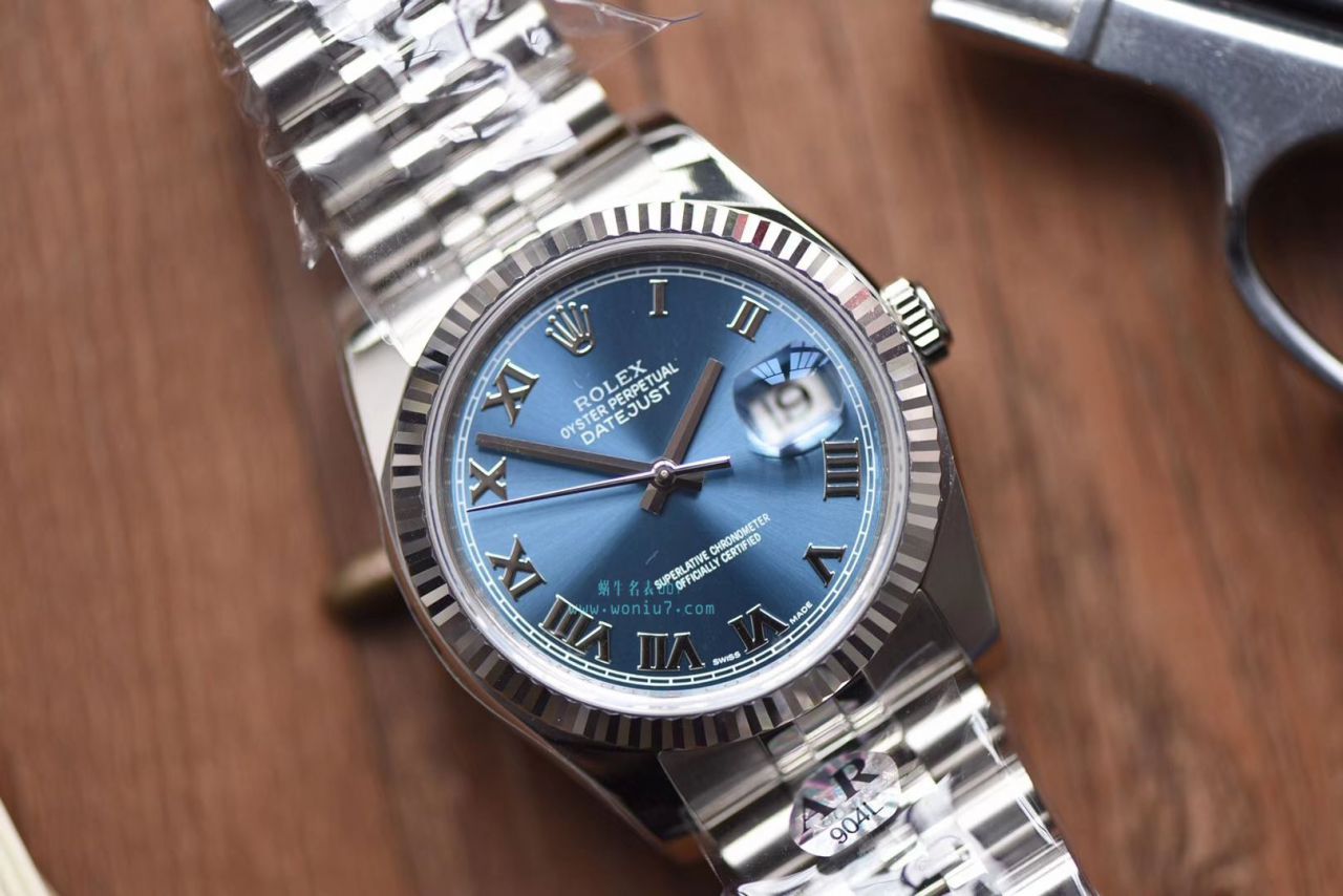 劳力士日志型系列116234-63200蓝罗腕表  AR   / R266