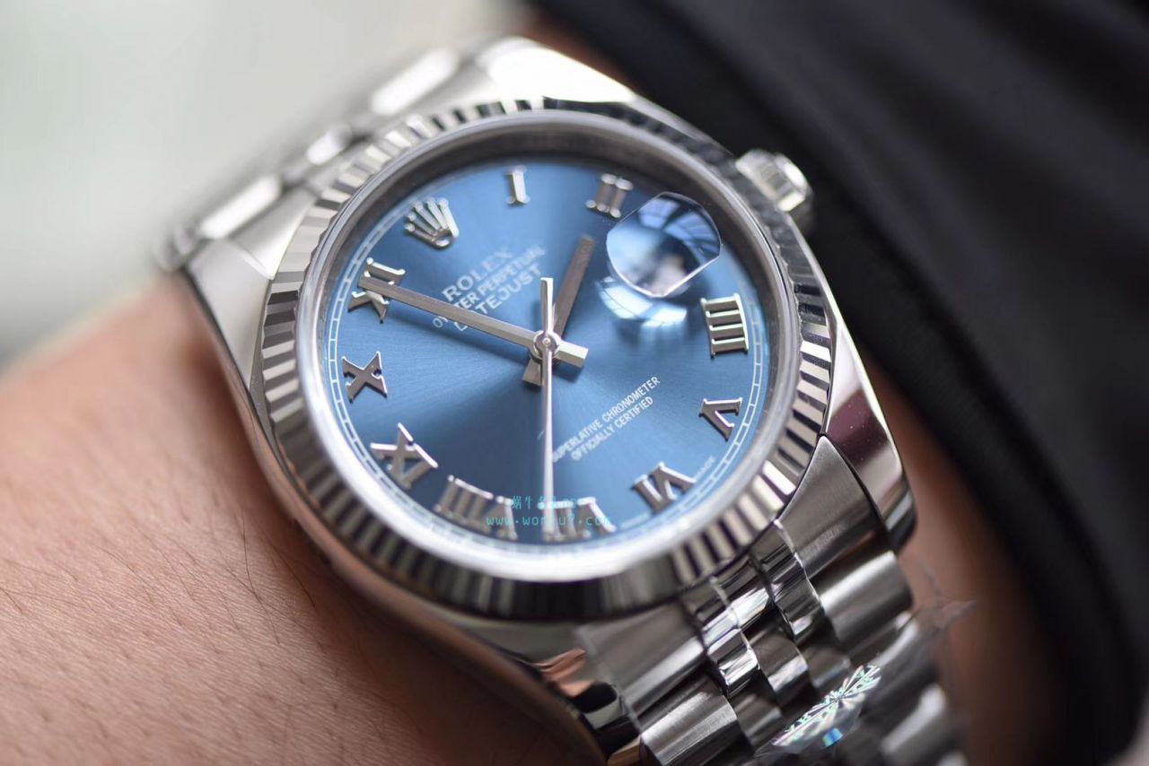 劳力士日志型系列116234-63200蓝罗腕表  AR   / R266