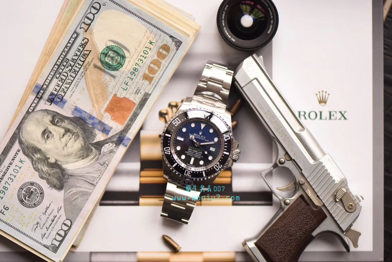   AR  劳力士海使型系列116660-98210 蓝盘腕表(904钢渐变蓝鬼王) / R208