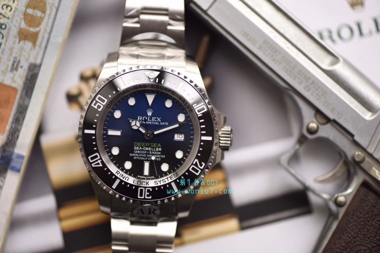   AR  劳力士海使型系列116660-98210 蓝盘腕表(904钢渐变蓝鬼王) / R208