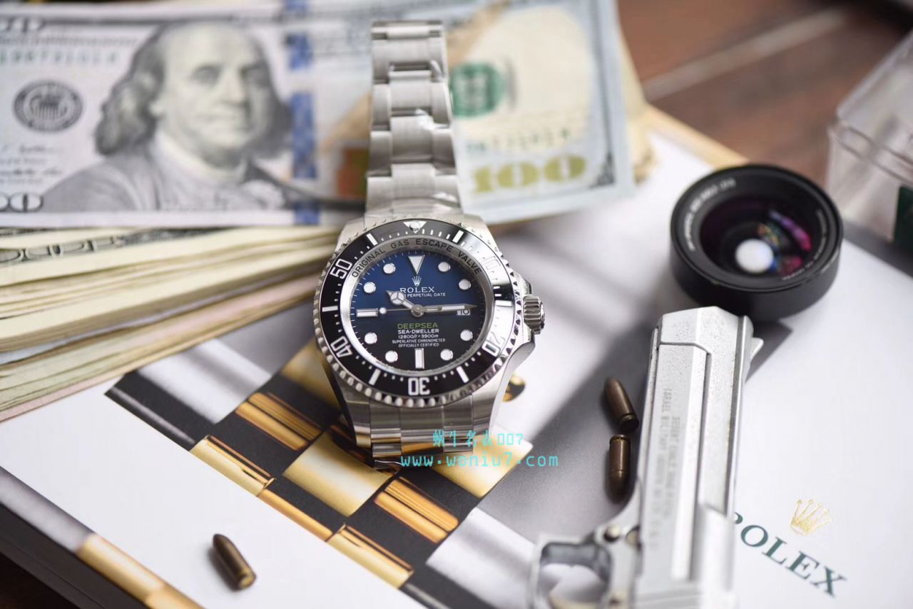   AR  劳力士海使型系列116660-98210 蓝盘腕表(904钢渐变蓝鬼王) / R208