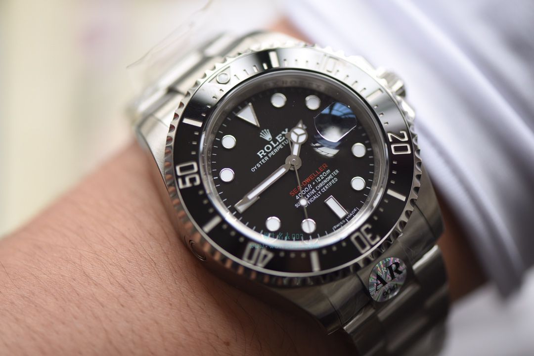   独家视频评测AR  劳力士ROLEX海使型系列Rolex Sea-Dweller 50周年126600 单红43毫米腕表 / RBG194