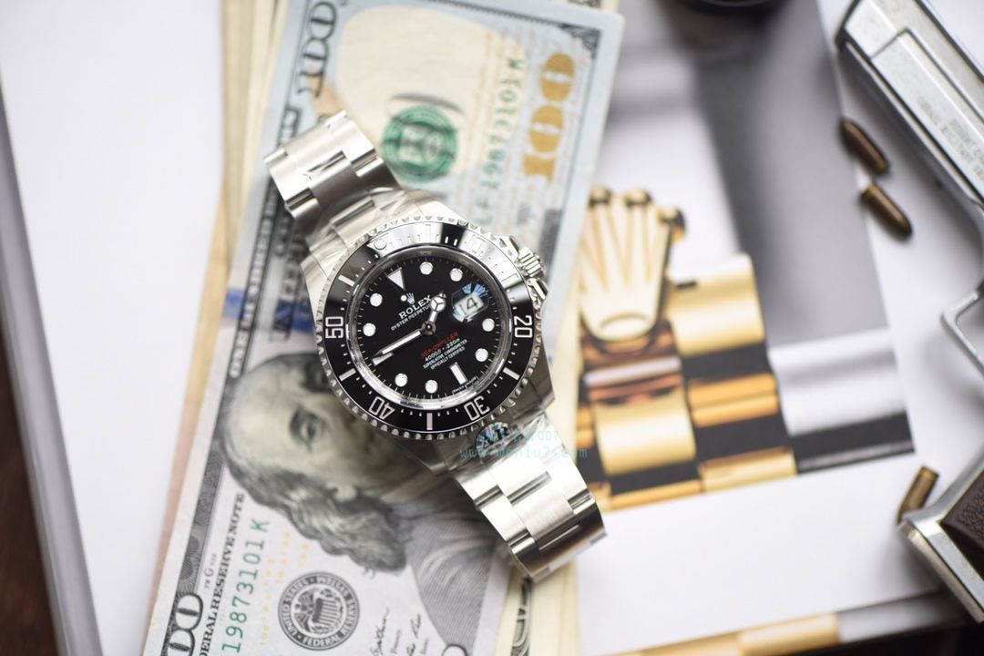   独家视频评测AR  劳力士ROLEX海使型系列Rolex Sea-Dweller 50周年126600 单红43毫米腕表 / RBG194