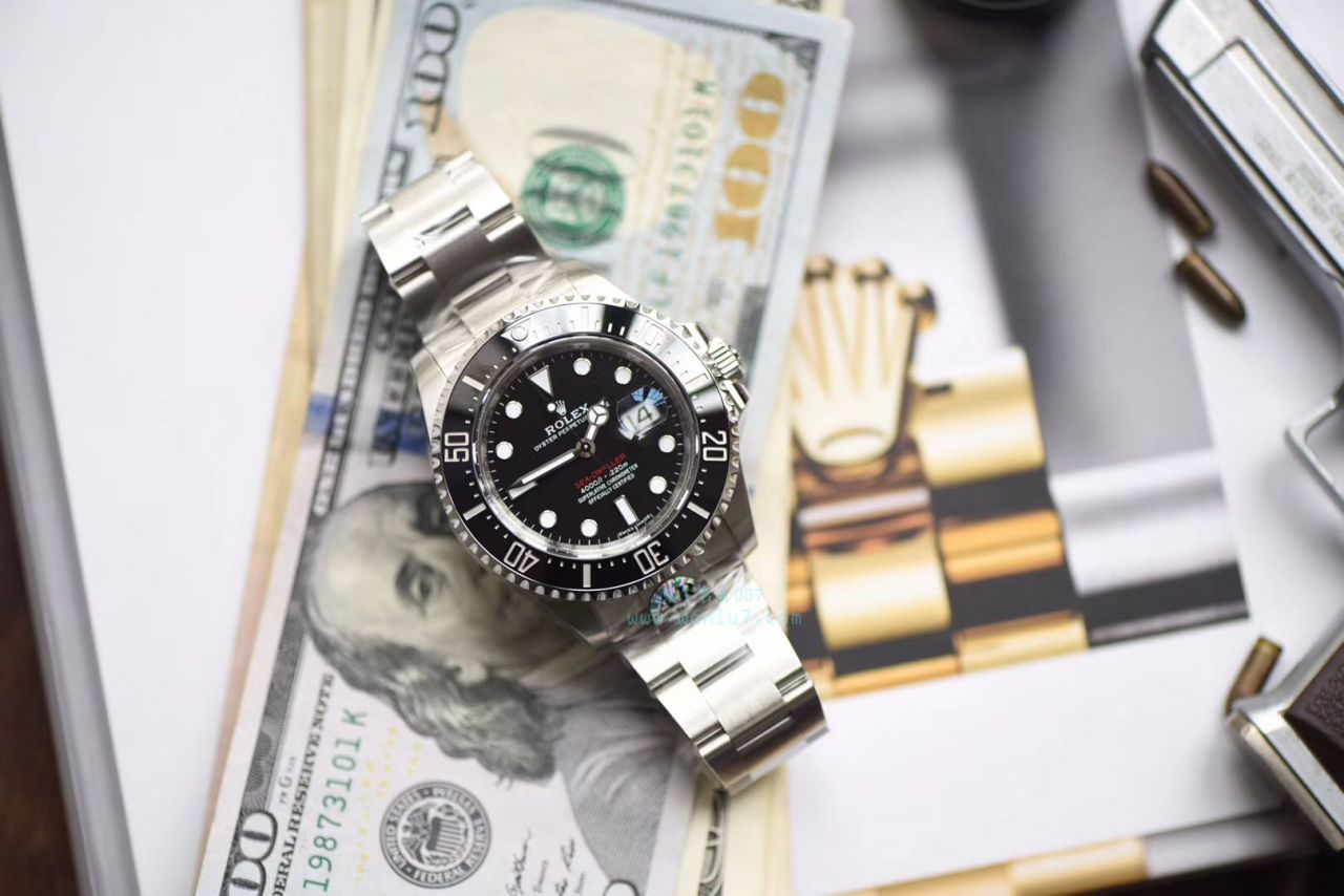   独家视频评测AR  劳力士ROLEX海使型系列Rolex Sea-Dweller 50周年126600 单红43毫米腕表 / RBG194