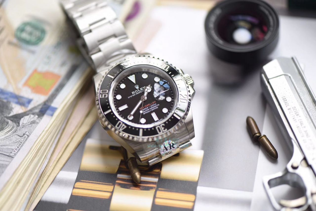   独家视频评测AR  劳力士ROLEX海使型系列Rolex Sea-Dweller 50周年126600 单红43毫米腕表 / RBG194