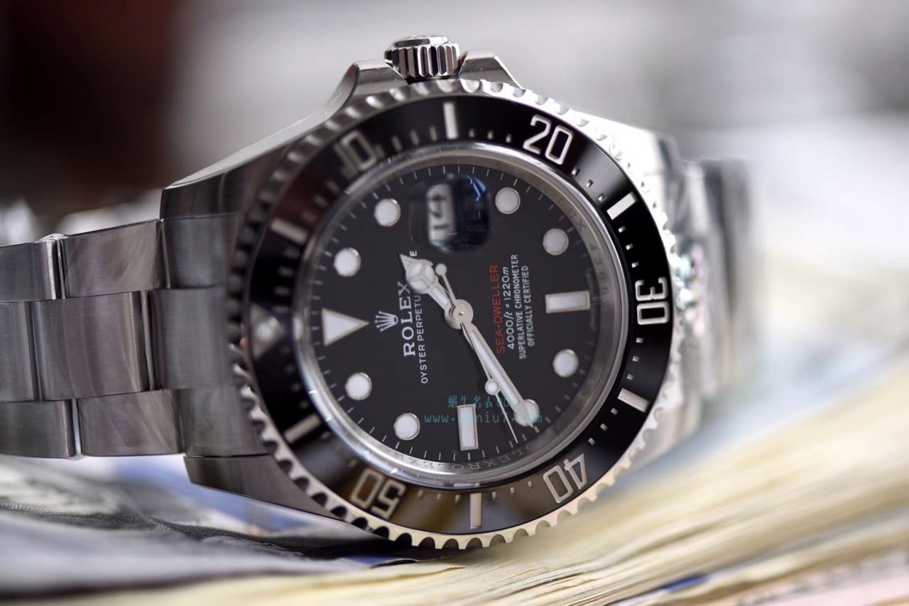   独家视频评测AR  劳力士ROLEX海使型系列Rolex Sea-Dweller 50周年126600 单红43毫米腕表 / RBG194
