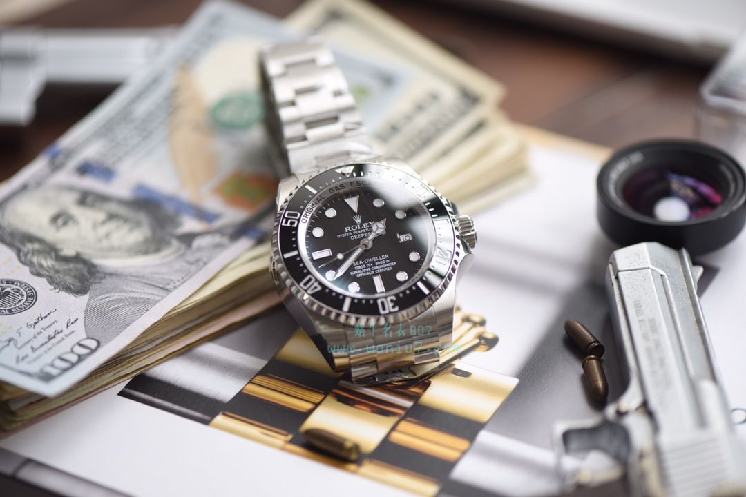 AR黑鬼王904L超级3135机新款 AR劳力士SEA-DWELLER鬼王44MM副本的十年精华 / R2115