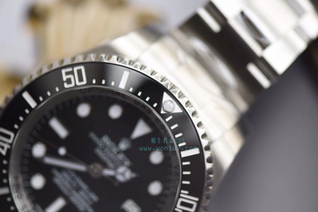 AR黑鬼王904L超级3135机新款 AR劳力士SEA-DWELLER鬼王44MM副本的十年精华 / R2115