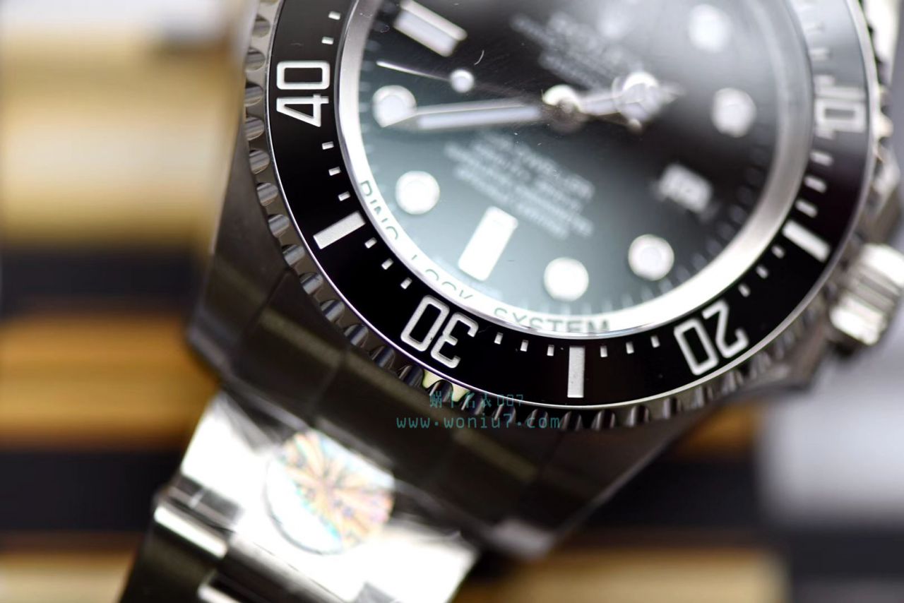 AR黑鬼王904L超级3135机新款 AR劳力士SEA-DWELLER鬼王44MM副本的十年精华 / R2115