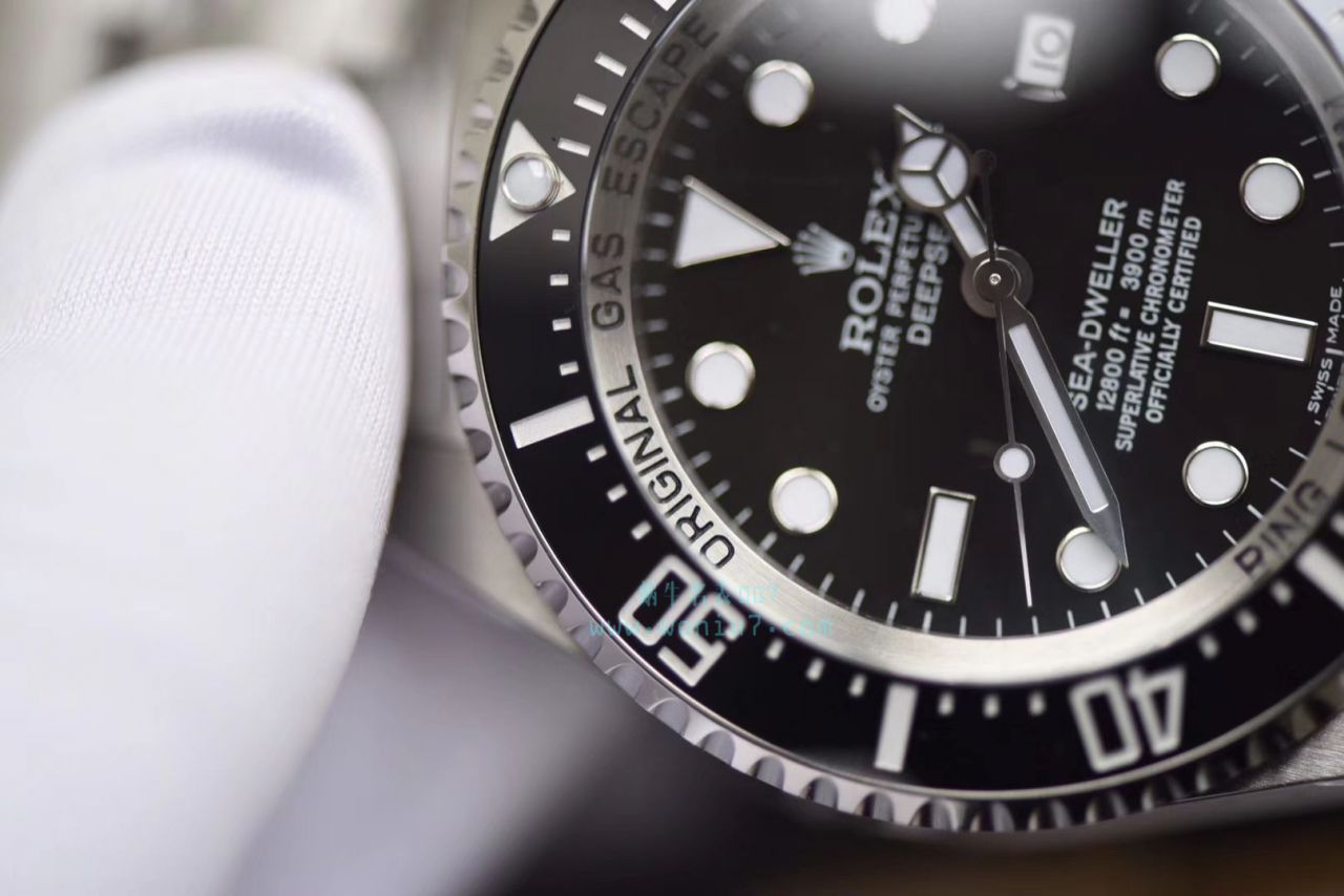 AR黑鬼王904L超级3135机新款 AR劳力士SEA-DWELLER鬼王44MM副本的十年精华 / R2115