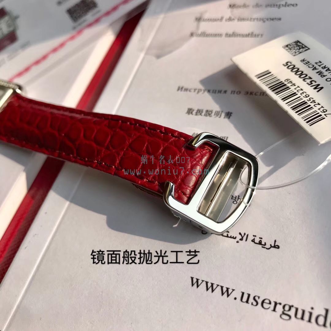   高端定制真钻  卡地亚坦克系列WJTA0015腕表女士 / K189