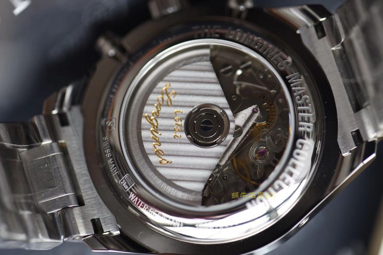 视频评测YL工厂精  浪琴名匠专柜最新款 L2.773.4.78.6月相男表（自动锤L678.2刻字） / L060