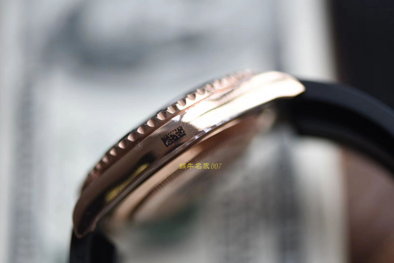   视频测评NOOB厂劳力士游艇名仕型系列116655-Oysterflex bracelet金壳腕表  / RBC018