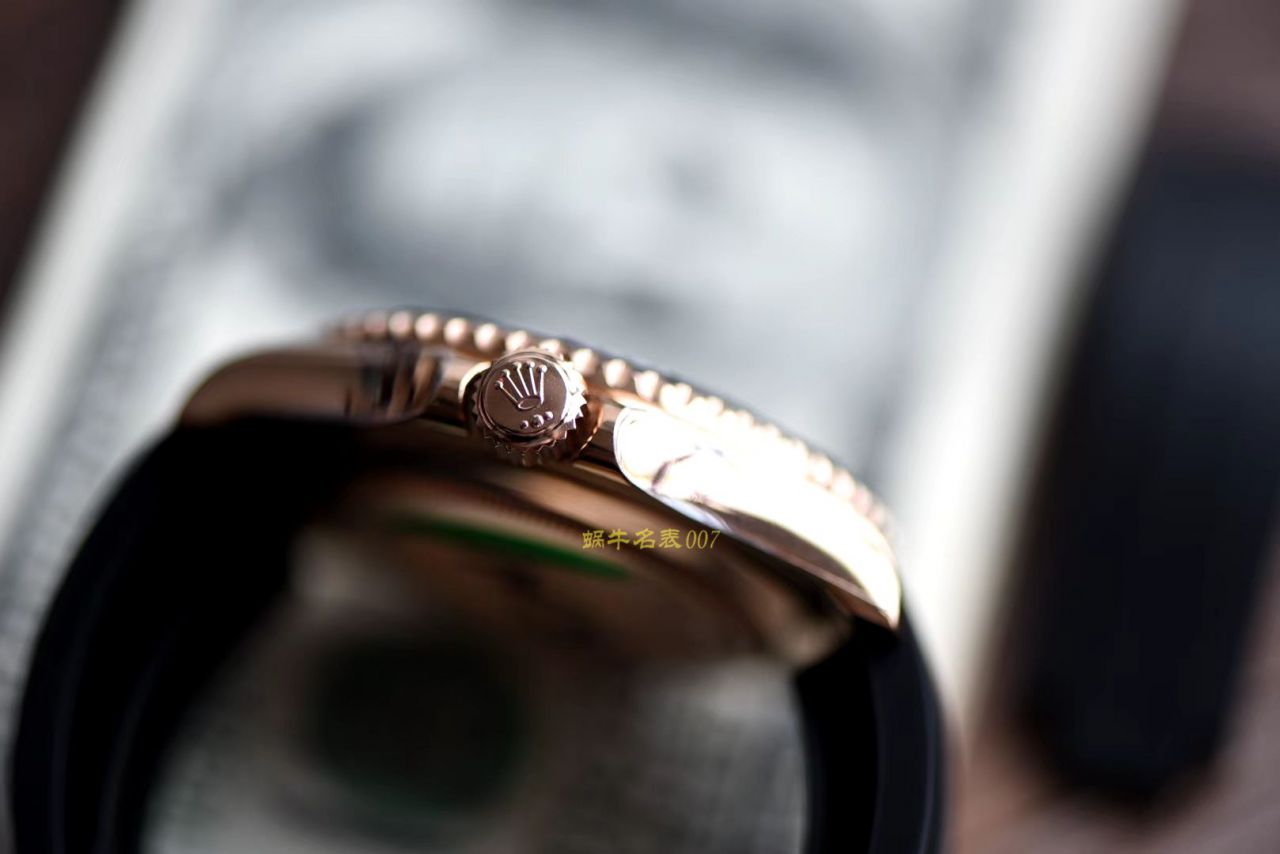   视频测评NOOB厂劳力士游艇名仕型系列116655-Oysterflex bracelet金壳腕表  / RBC018