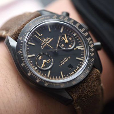 欧米茄超霸系列311.92.44.51.01.006腕表  OM厂月之暗面  