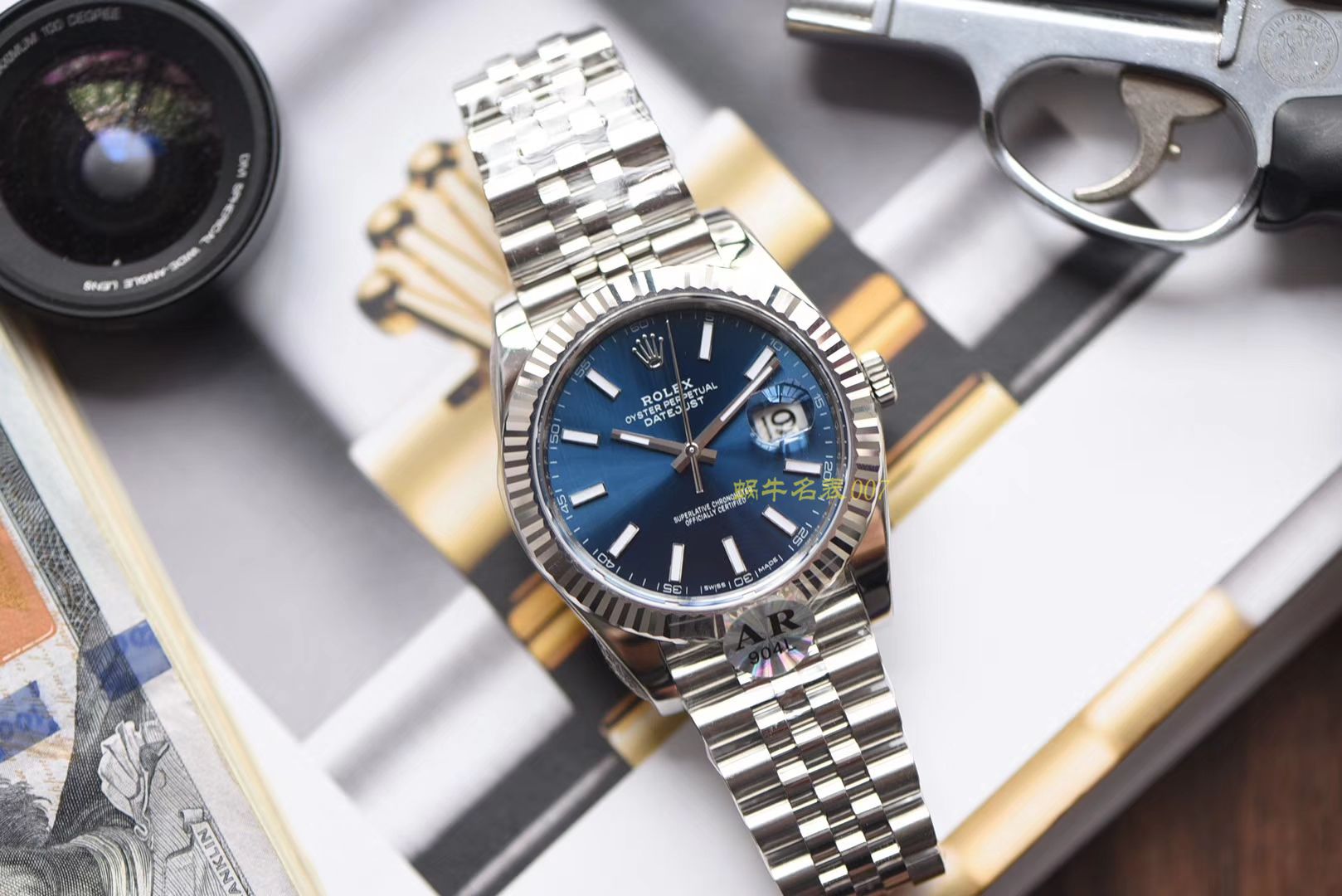   AR  劳力士日志型DATEJUST系列116334-72210蓝盘腕表904钢 / R252