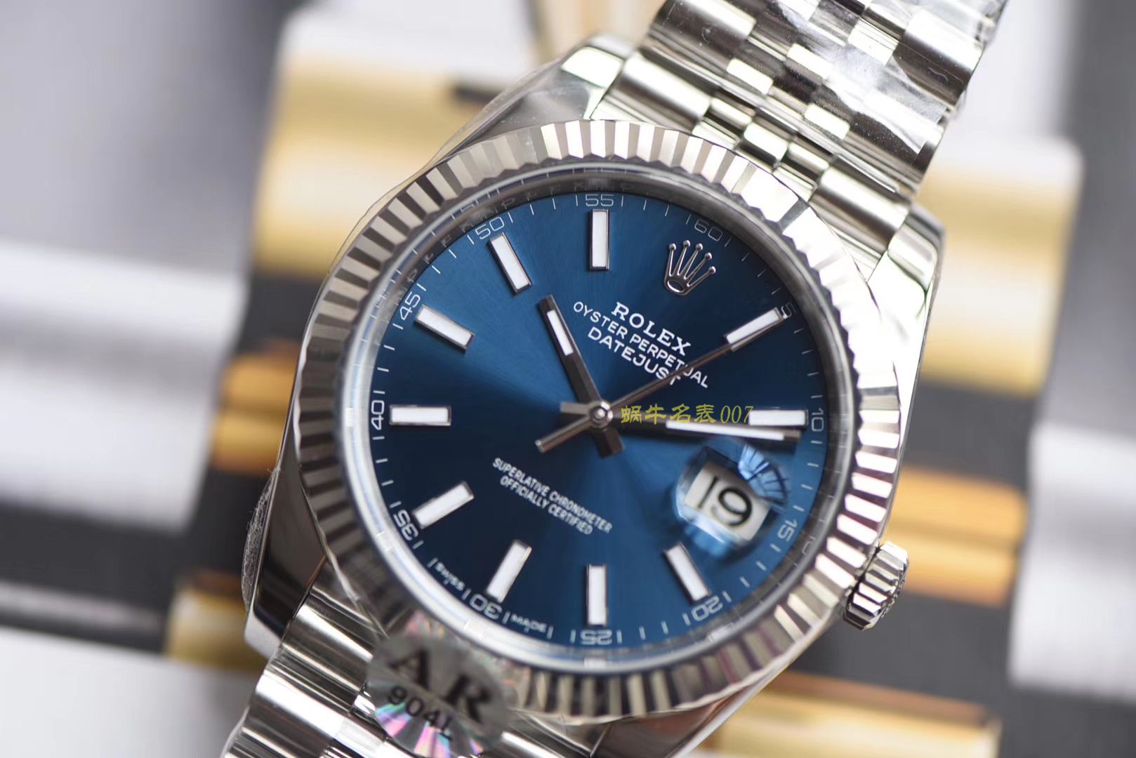   AR  劳力士日志型DATEJUST系列116334-72210蓝盘腕表904钢 / R252