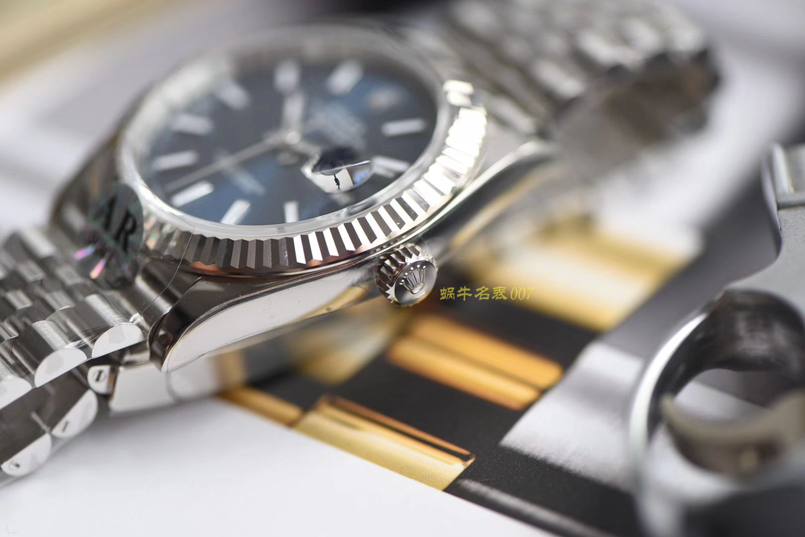   AR  劳力士日志型DATEJUST系列116334-72210蓝盘腕表904钢 / R252