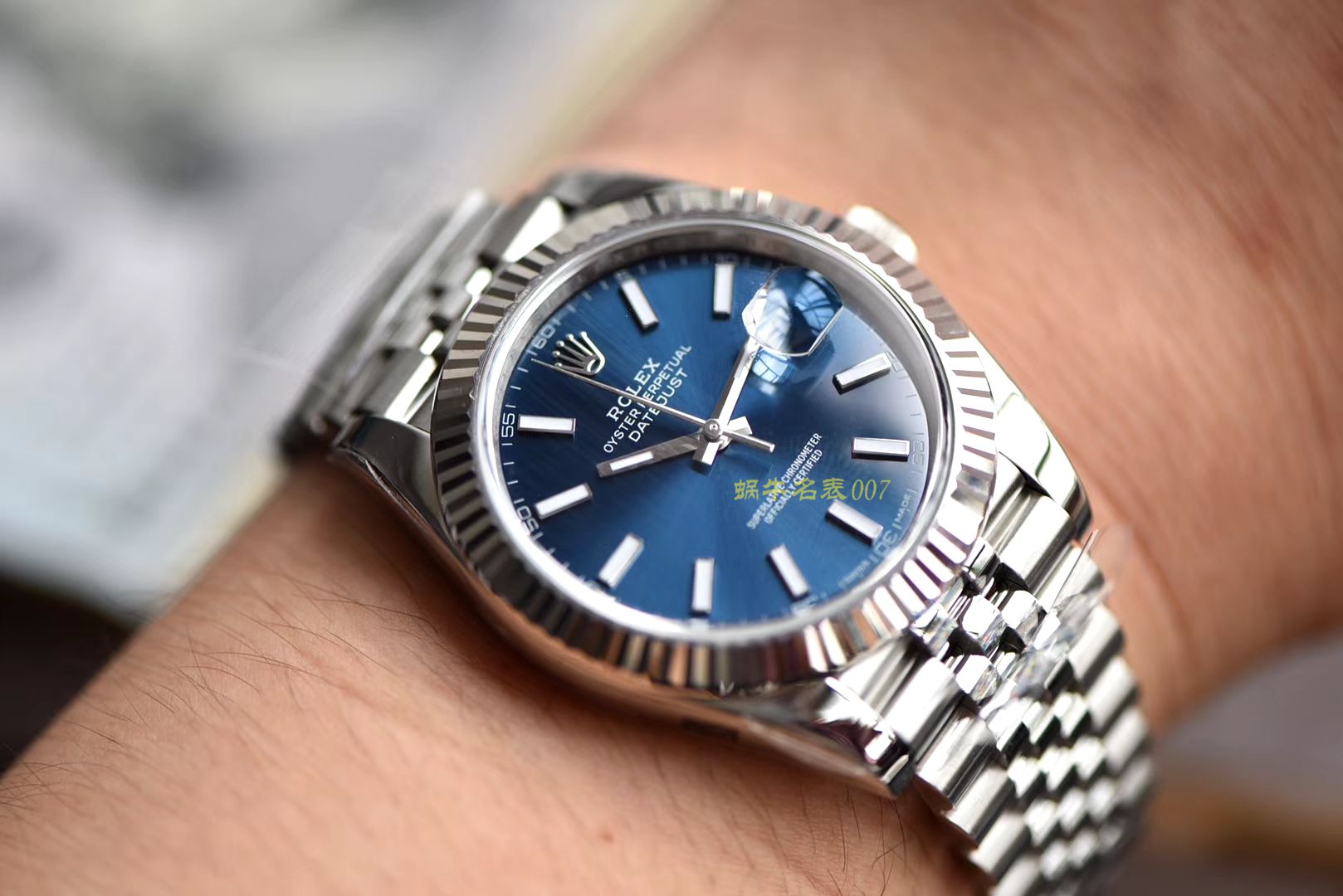   AR  劳力士日志型DATEJUST系列116334-72210蓝盘腕表904钢 / R252