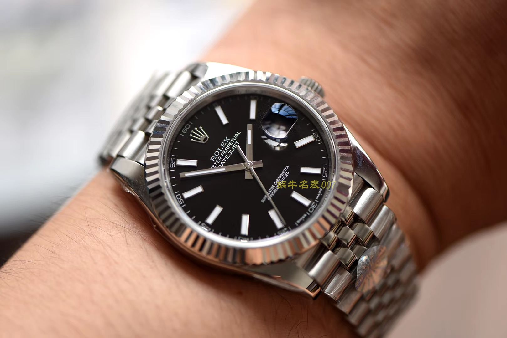   AR  劳力士日志型DATEJUST系列116334-72210蓝盘腕表904钢 / R252