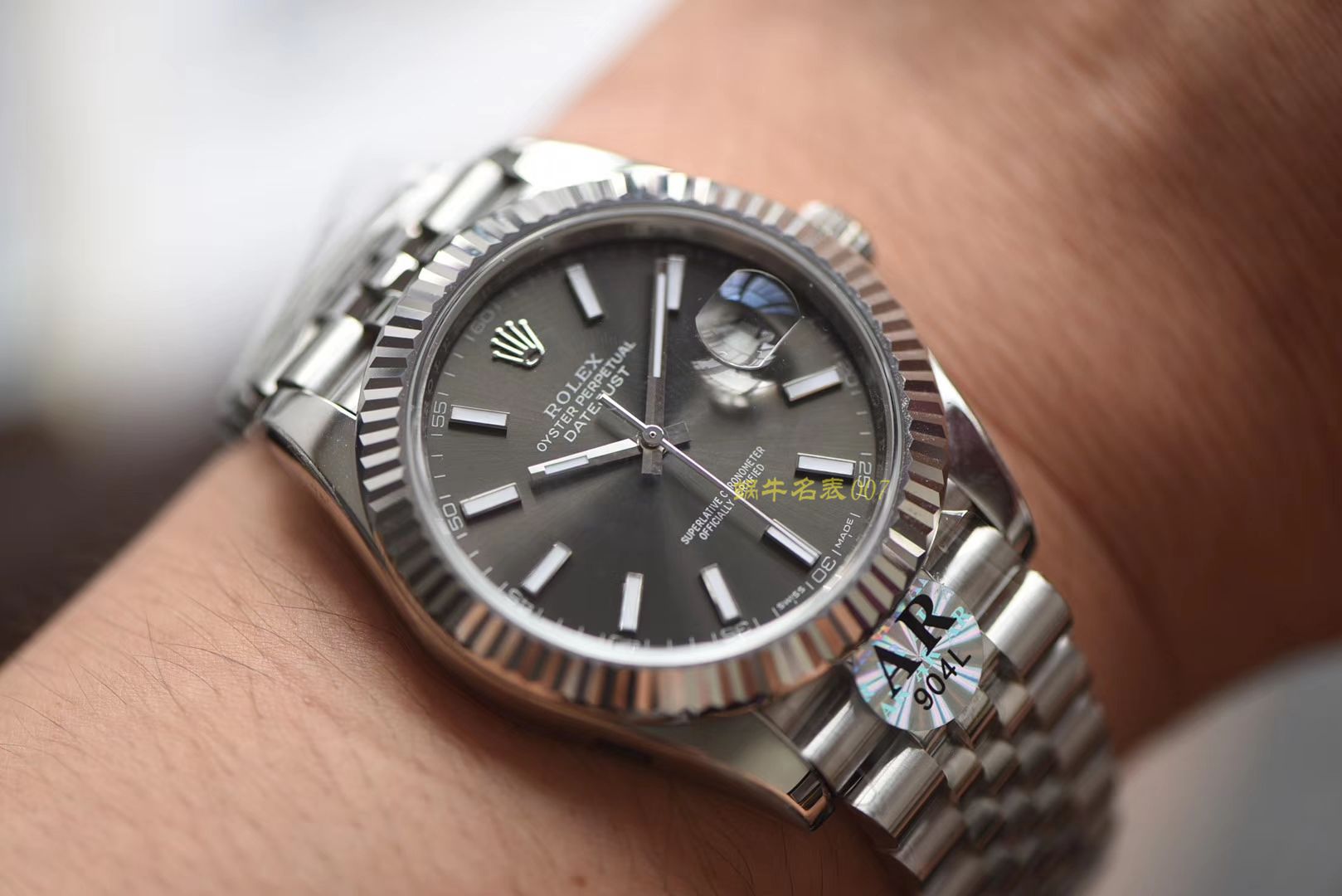   AR  劳力士日志型DATEJUST系列116334-72210蓝盘腕表904钢 / R252