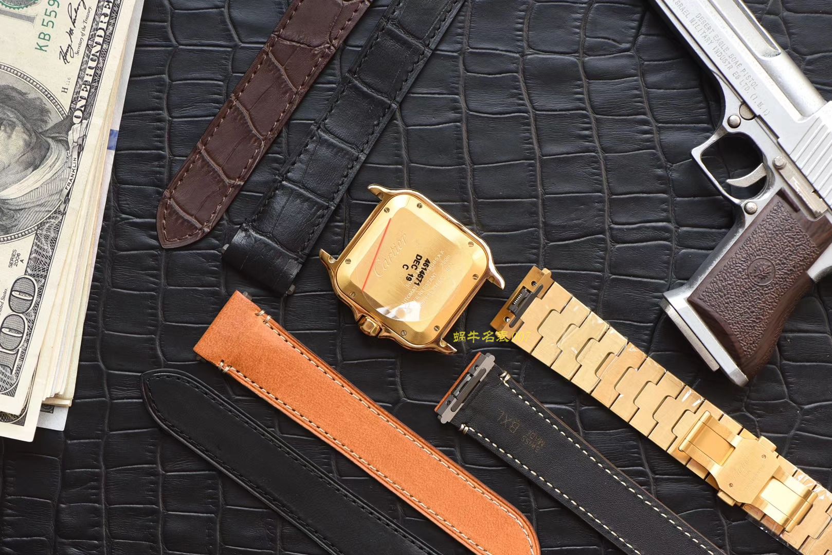 卡地亚山度士系列WGSA0009（大号）腕表  KOR   / K195