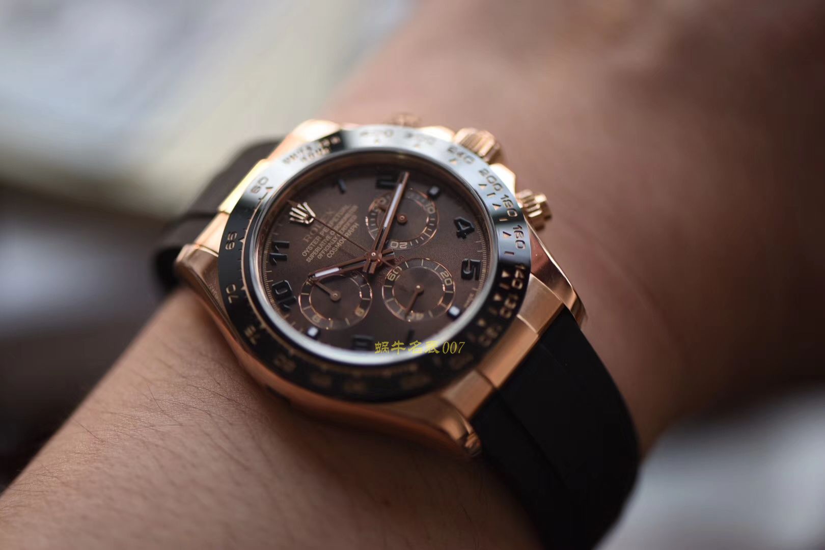   AR  劳力士ROLEX宇宙计型迪通拿系列116515LN-L(FC) 咖啡面腕表 / R200