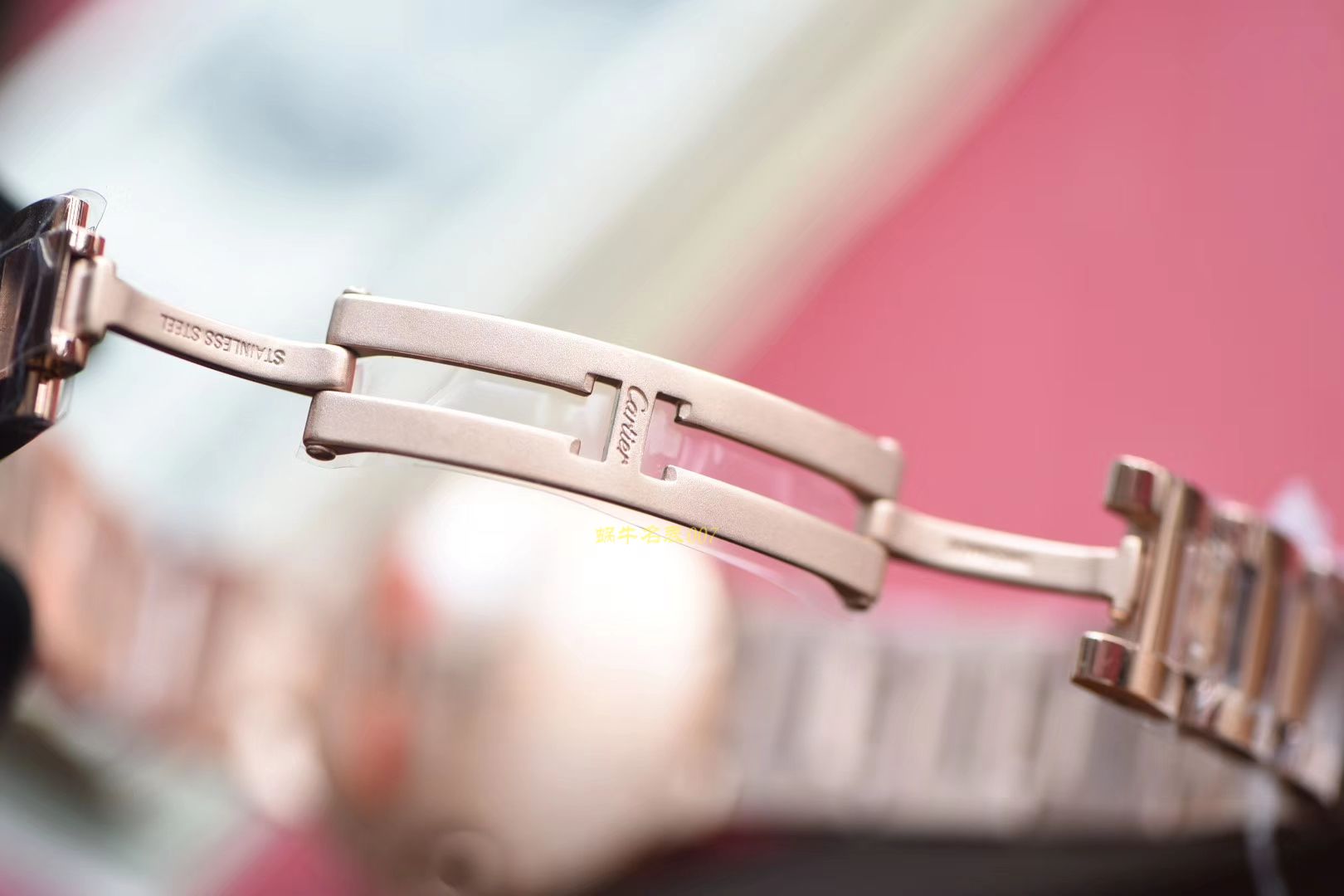 卡地亚蓝气球系列WE902034女士腕表  V6蓝气球手表   / K197