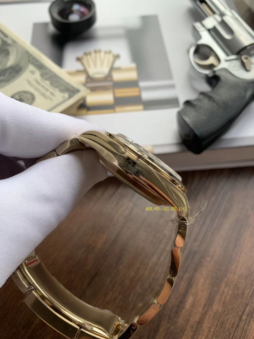 劳力士宇宙计型迪通拿系列116508黑盘腕表  AR高劳力士手表   / R289