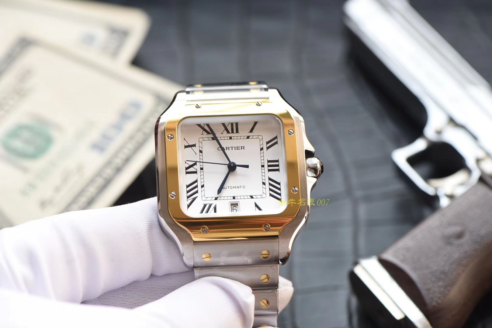 卡地亚山度士系列W2SA0006（大号）腕表  KOR   / K198
