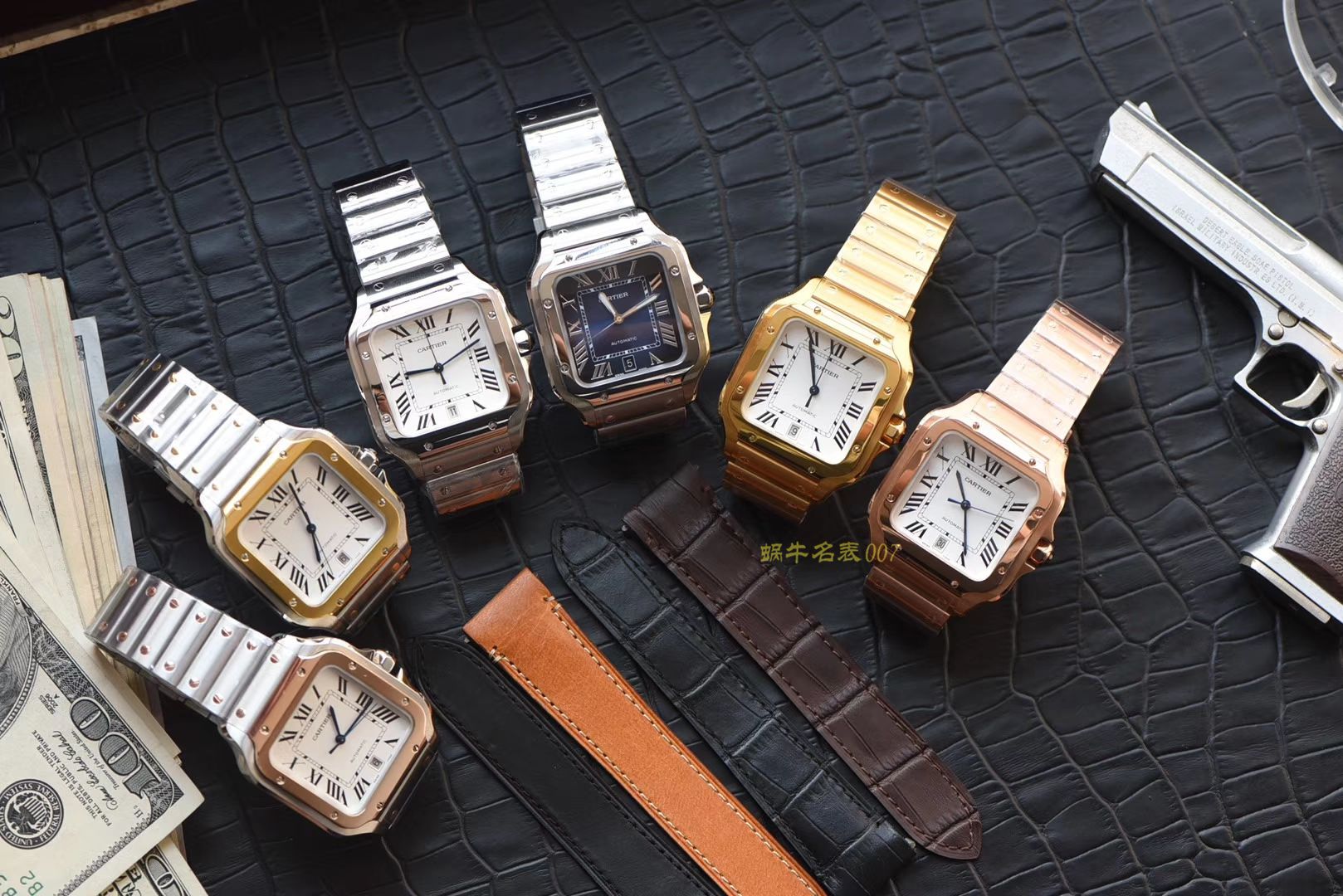 卡地亚山度士系列W2SA0006（大号）腕表  KOR   / K198