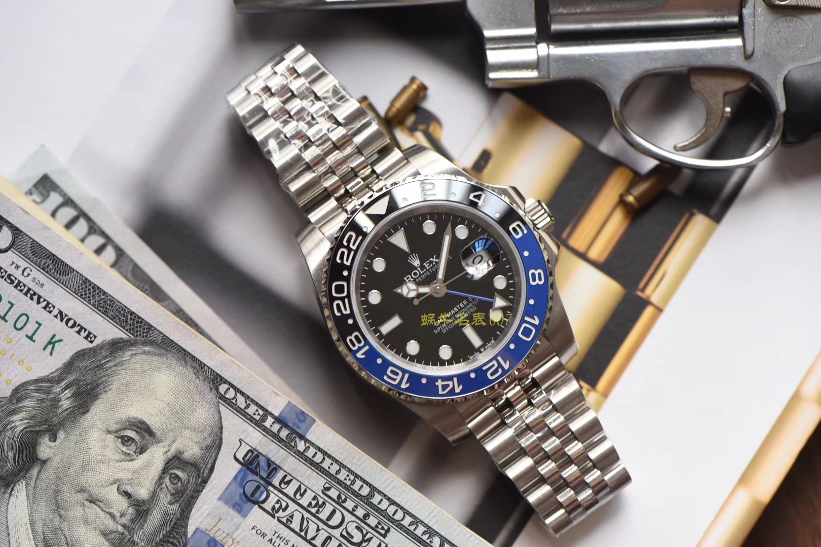 劳力士格林尼治型II系列m126710blnr-0002(五珠链)，116710BLNR-78200可乐圈腕表（DJ  ） / R290