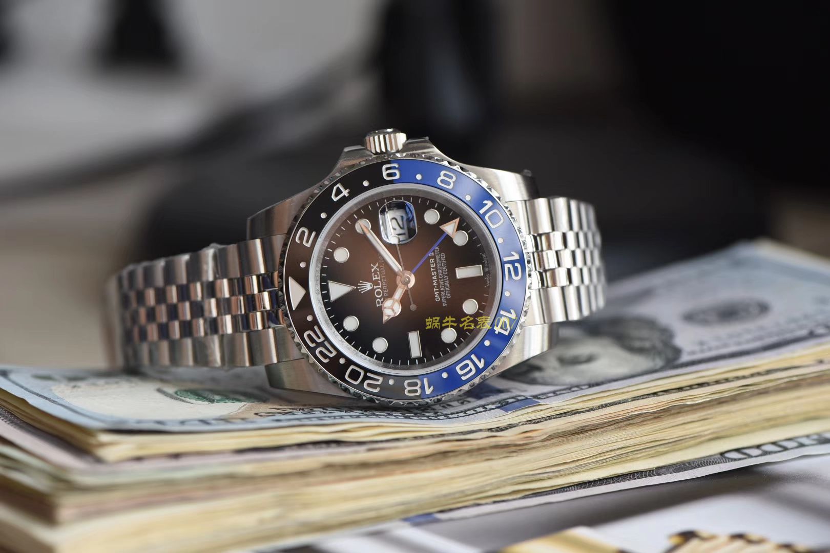 劳力士格林尼治型II系列m126710blnr-0002(五珠链)，116710BLNR-78200可乐圈腕表（DJ  ） / R290