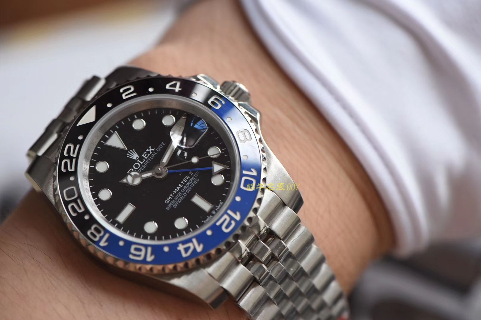 劳力士格林尼治型II系列m126710blnr-0002(五珠链)，116710BLNR-78200可乐圈腕表（DJ  ） / R290