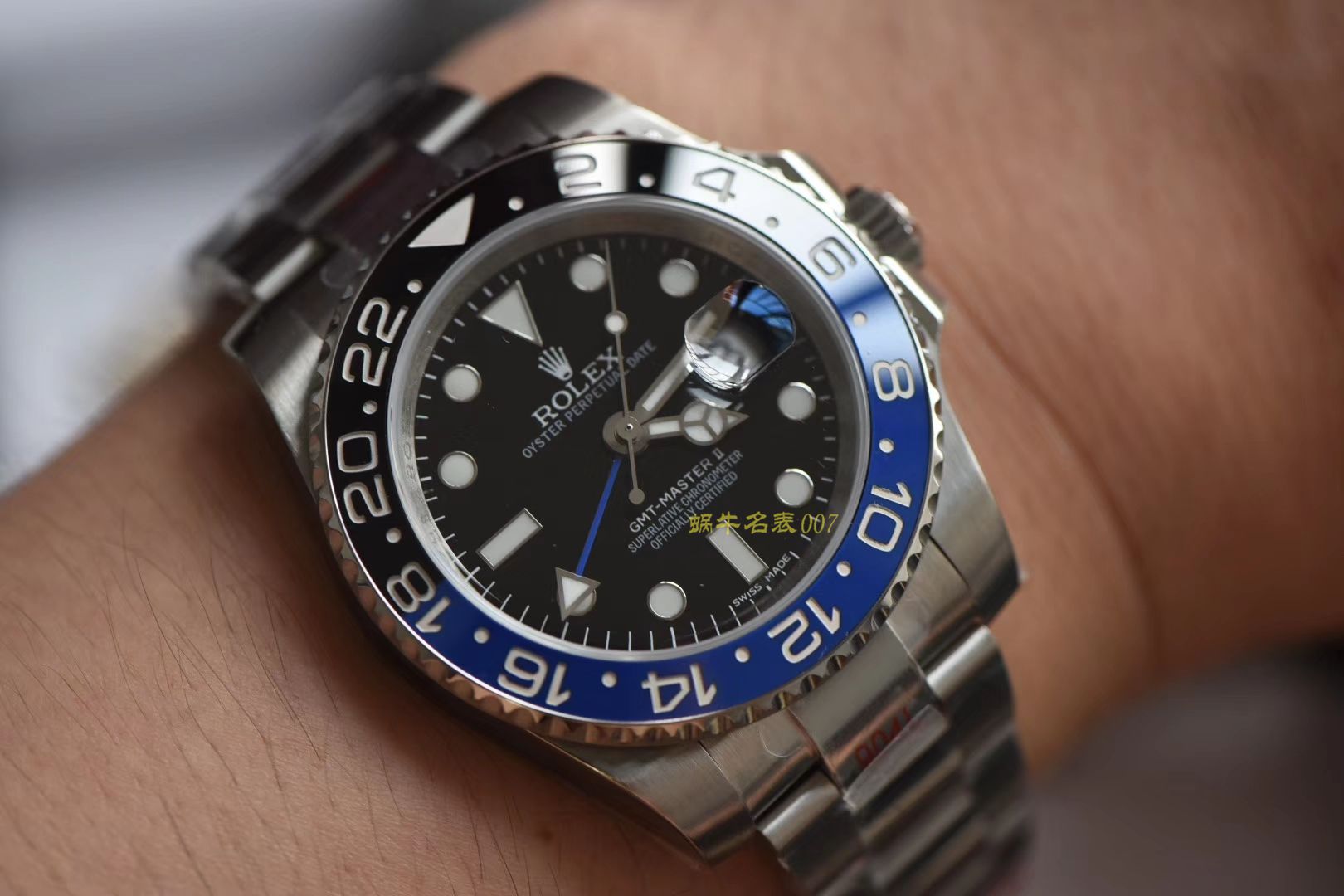 劳力士格林尼治型II系列m126710blnr-0002(五珠链)，116710BLNR-78200可乐圈腕表（DJ  ） / R290